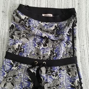 Juicy Couture Strapless Print Jumpsuit